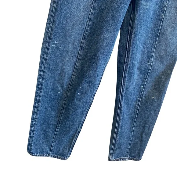 Levi's Altered Straight Mid Rise Button Fly Blue Jeans Size 27
